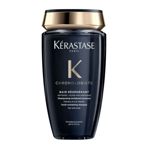 Kerastase Paris Chronologiste Bain Regenerant Revitalizing Shampoo, Hair & Scalp Treatment, 250ml