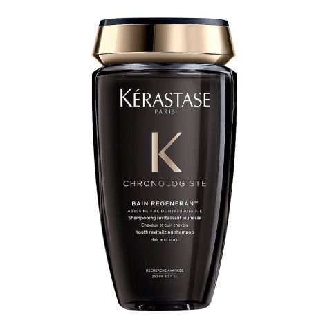 Kerastase Paris Chronologiste Bain Regenerant Revitalizing Shampoo, Hair & Scalp Treatment, 250ml