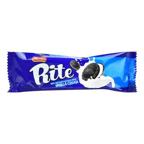 Bisconni Rite Chocolate Biscuit With Vanilla Cream, 45g