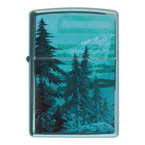 Zippo Lighter, Mountain Design, 49461