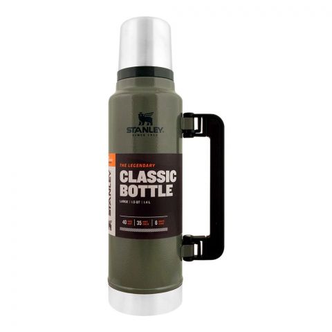 Stanley Classic Series Legendary Classic Bottle 1.4 Litre, Hammertone Green, 10-08265-001