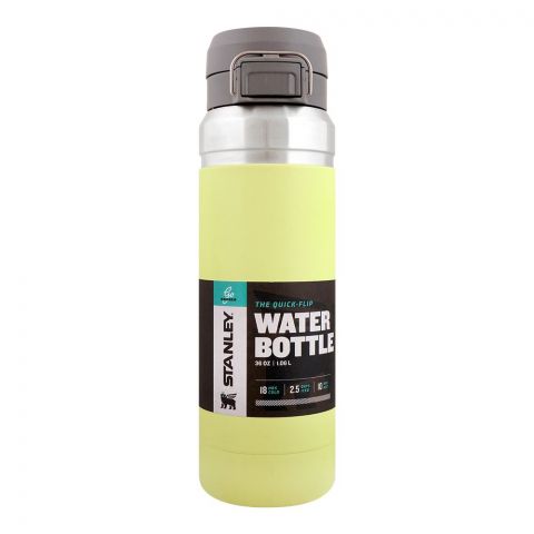 Stanley Go Series Quick-Flip Water Bottle 1.06 Litre, Citron, 10-09150-066