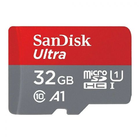Sandisk Ultra 32GB Micro SDHC UHS-1, Speed Upto 120MB/s
