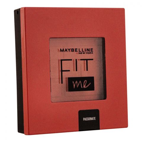 Maybelline New York Fit Me Mono Blush, 16 HR Long Lasting Wear, 60, Passionate