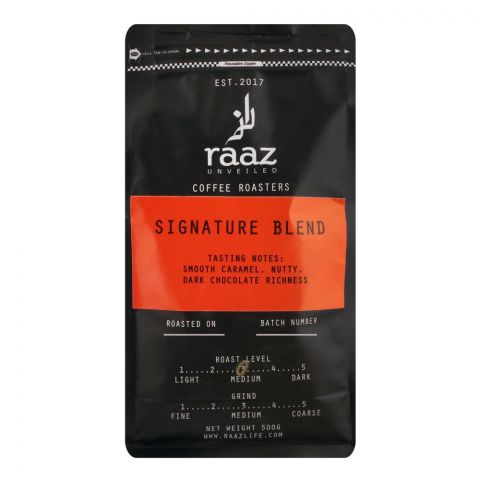 Raaz Coffee Roasters Signature Blend, 500g
