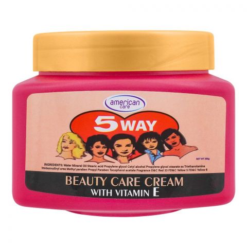 American Care 5 Way Beauty Care Cream With Vitamin E, 250g