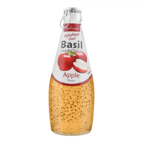 Italiano Apple Flavor Basil Seed Drink, 290ml