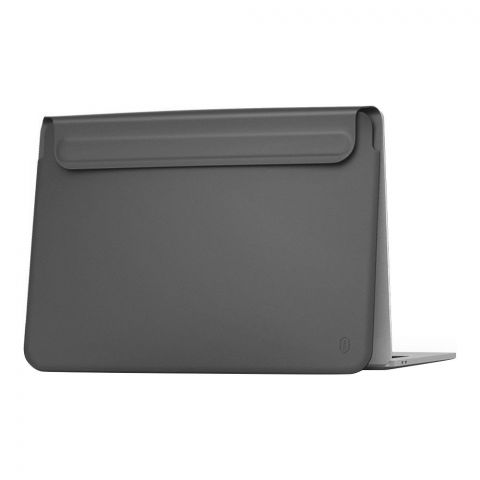 WIWU Skin Pro II Pu Leather Sleeve For Macbook Pro, 13" Air Space Gray