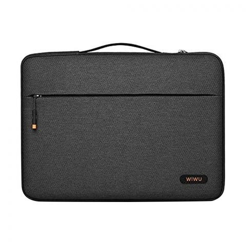 WIWU Pilot 15.6" Laptop Sleeve For Laptop/Ultra Book, Black
