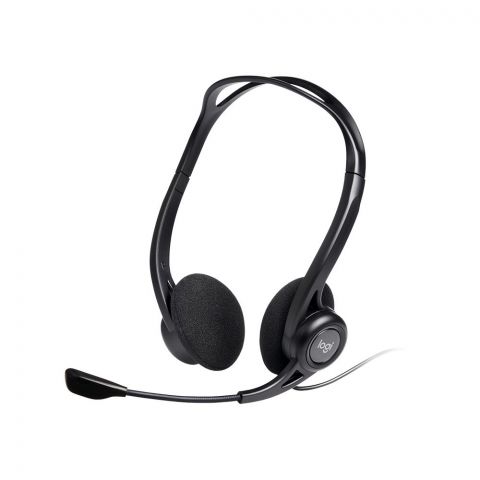 Logitech USB Computer Headset, Black, H370,981-000710