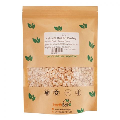 Earth Bar Natural Rolled Barley Whole Grain Cereal, 300g
