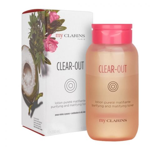 Clarins My Clarins Clear-Out Purifying And Matifying Toner, 200ml