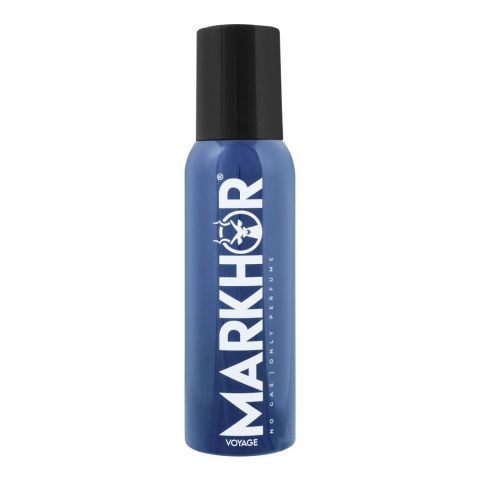 Markhor Voyage No Gas Body Spray, For Men, 120ml