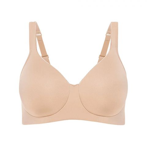 Jockey Forever Fit Full Coverage Molded Cup Bra, Cream Tan, 2996H-171