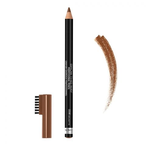 Rimmel Brow This Way Professional Pencil, Brunette, 006