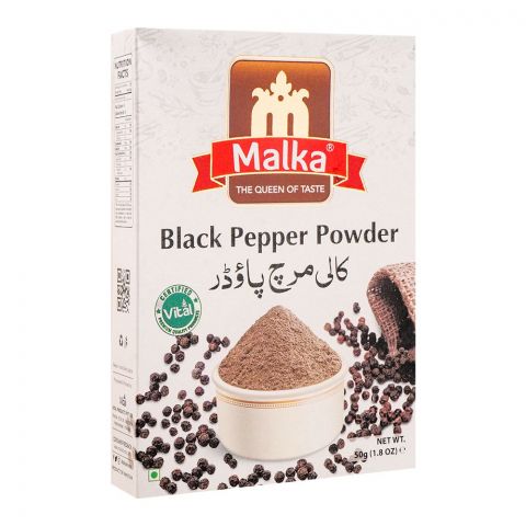 Malka Black Pepper Powder, 50g