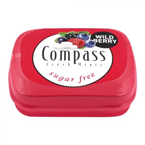 Compass Fresh Mints, Wild Berry, Sugar-Free, 14g