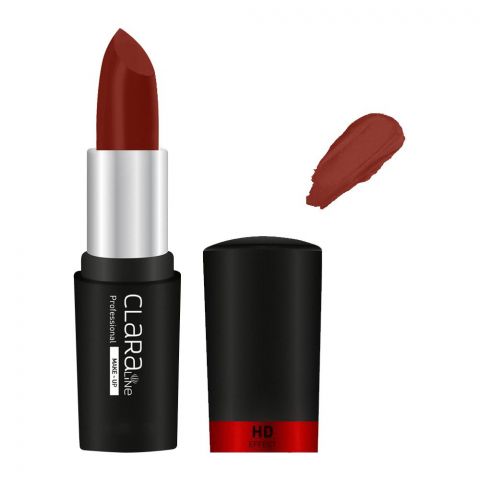 Claraline Professional Make-Up HD Effect Matte Lipstick, 445