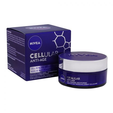 Nivea Cellular Anti-Age Cell Renewal Night Cream, 50ml
