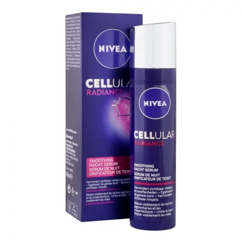 Nivea Cellular Radiance Smoothing Night Serum, 40ml
