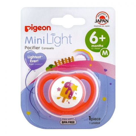 Pigeon Mini Light M Girl 6m+Pacifer Ice Cream, N78239