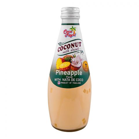 Coco Royal Coconut Milk Drink, Pineapple Flavor, 290ml