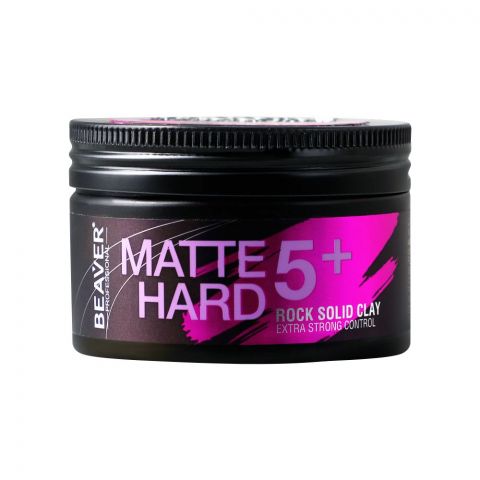 Beaver Professional Magotan Matte Hard 5+ Rock Solid Clay Extra Strong Control, 100g