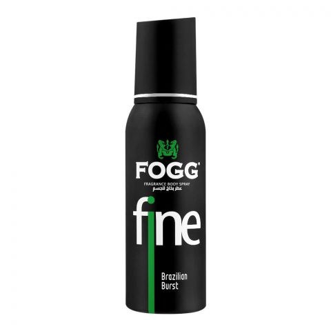Fogg Fine Fizzy Dew Fragrance Body Spray, For Men & Women, 120ml