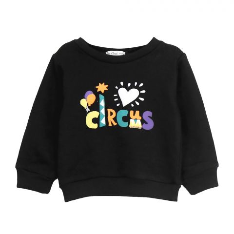 The Nest Circus Long Sleeve Sweat Shirt, Anthracite