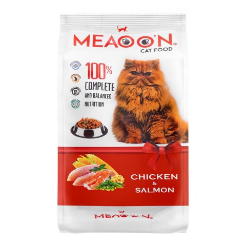Meaoon Chicken & Salmon Cat Food, 400g