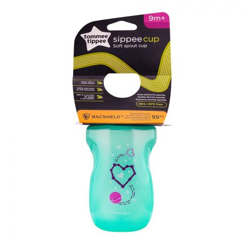 Tommee Tippee Sippee Cup, 9m+, 10oz, Green, 549202