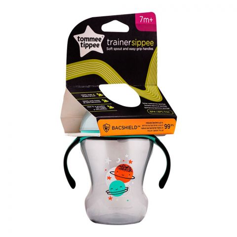Tommee Tippee Trainer Sippee Cup, 7m+, 8oz, Grey, 549209