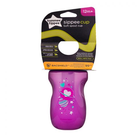 Tommee Tippee Sportee Sippee Cup, 12m+, 10oz, Purple, 549226