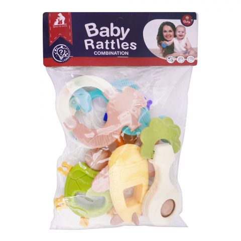 Style Toys Baby Rattles 6-Pack PVC, 4512-0844