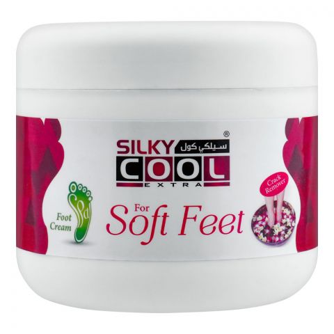 Silky Cool Extra Soft Feel Foot Cream, Crack Remover, 250ml