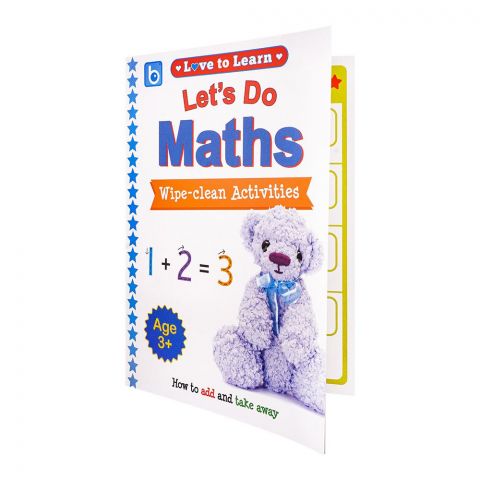 Let-Pack Do Math’s Wipe-Clean Activities, Book