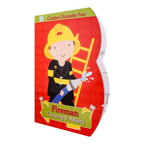 Creative Character Fun Fireman Colouring & Activity, Book