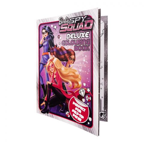 Barbie Spy Squad Deluxe Colouring, Book