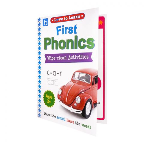 First Phonics Wipe-Clean-Activities, Book