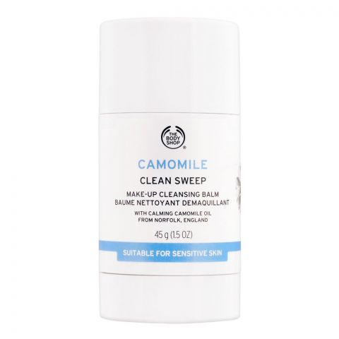 The Body Shop Camomile Clean Sweep Make-Up Cleansing Balm, 45g