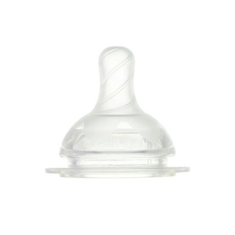 Farlin Wide Neck DNA Silicone Nipple, Large, 2-Pack, AC-22007-L