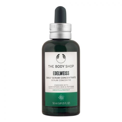 The Body Shop Edelweiss Daily Serum Concentrate, Smooth & Protect, 50ml