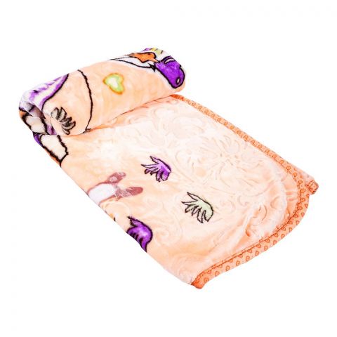 Plushmink Tiny Tots Cot Baby Blanket, Fawn