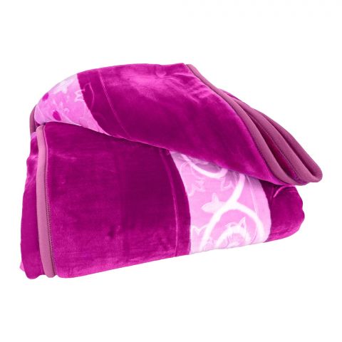 Twilight Empire Double Bed Blanket, Purple