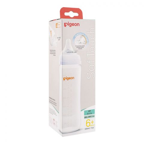 Pigeon Soft Touch Anti-Colic Wide Neck PP Bottle, 330ml, A-79454