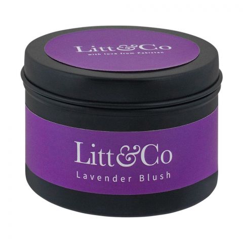 Litt & Co Lavender Blush, Mini Fragranced Candle