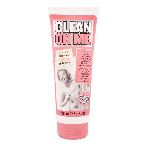 Soap & Glory Clean On Me Creamy Shower Gel, 250ml