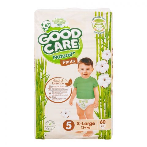 Good Care Natural Pants, 5, X-Large, 13+ kg, 60-Pack