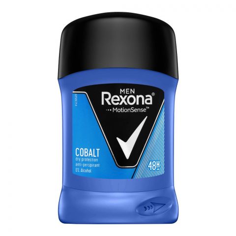 Rexona Men 48H Motion Sense Cobalt Anti-Perspirant Deodorant Stick, 40ml