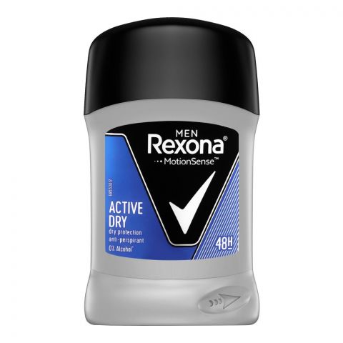 Rexona Men 48H Motion Sense Active Dry Anti-Perspirant Deodorant Stick, 40ml